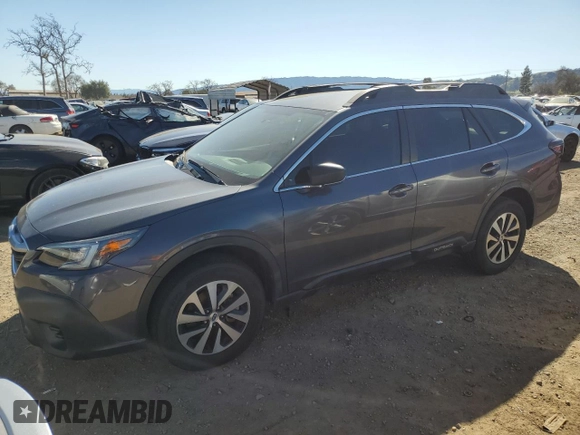2020 Subaru Outback with VIN 4S4BTAAC3L3127094, listed as a Copart auction lot 46367475 with 51,427 mi miles and Salvage title. Bid and sale history available at DreamBid. Image 1.