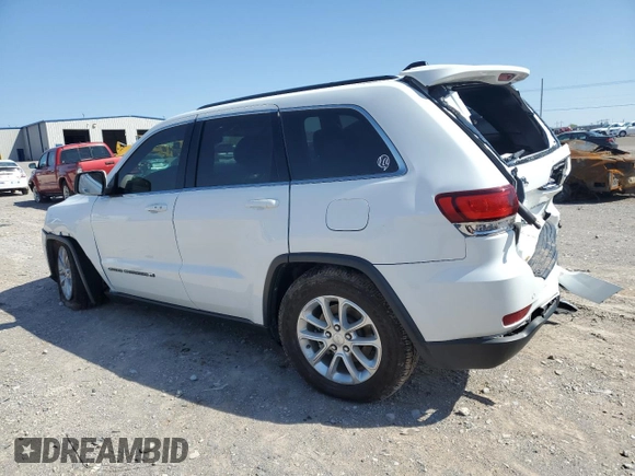 2022 Jeep Grand Cherokee Laredo X with VIN 1C4RJEAG1NC155952, listed as a Copart auction lot 52170235 with 74,695 mi miles and Salvage title. Bid and sale history available at DreamBid. Image 2.