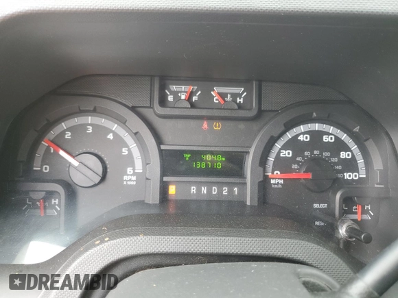 2013 Ford Econoline Passenger XL with VIN 1FBNE3BL2DDB03584, listed as a Copart auction lot 50581445 with 138,710 mi miles and Clean Title. Bid and sale history available at DreamBid. Image 9.