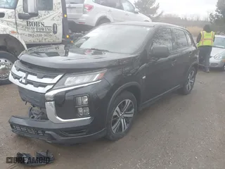2021 Mitsubishi Outlander Sport ES with VIN JA4ARUAU0MU010443, listed as a IAAI auction lot 41665858 with 127,300 mi miles. Bid and sale history available at carsss.com. Image 17.