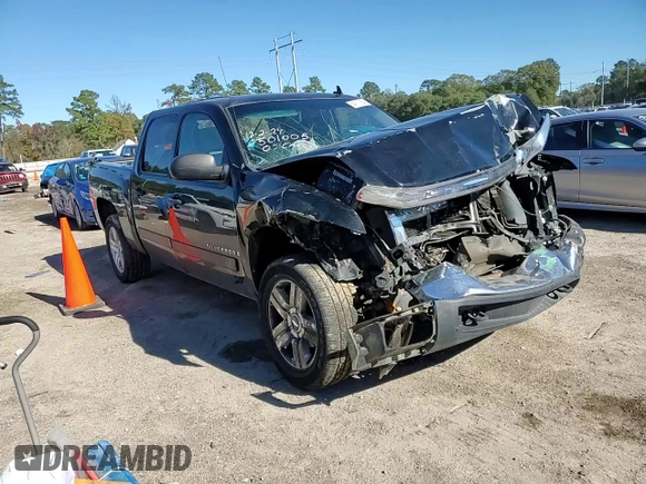 2007 Chevrolet Silverado 1500 LT w/1LT with VIN 3GCEC13J87G501005, listed as a Copart auction lot 84717284 with Not Provided miles and Salvage Title. Bid and sale history available at carsss.com. Image 11.