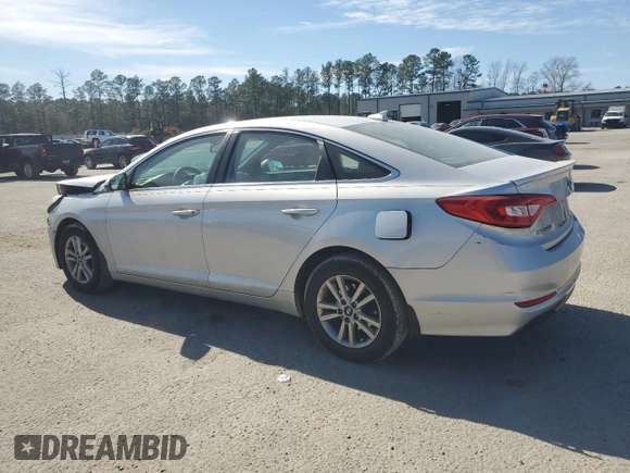 2017 Hyundai Sonata SE with VIN 5NPE24AF9HH464560, listed as a Copart auction lot 47408395 with 114,878 mi miles and Salvage Title. Bid and sale history available at DreamBid. Image 2.