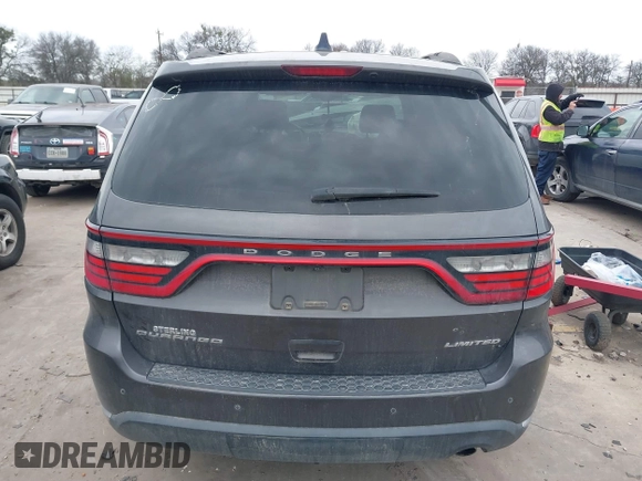 2015 Dodge Durango Limited with VIN 1C4RDHDG9FC937938, listed as a IAAI auction lot 41562716 with 139,321 mi miles and . Bid and sale history available at carsss.com. Image 16.