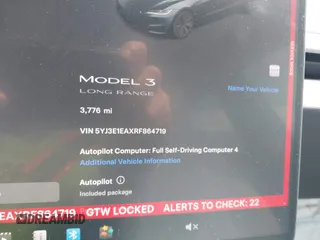 2024 Tesla Model 3 z VIN 5YJ3E1EAXRF864719, wystawiony jako IAAI lot #42129944 z przebiegiem 3 776 mil mil oraz . Historia ofert i sprzedaży dostępna na DreamBid. Obrazek 7.
