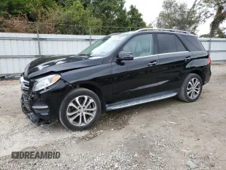 2016 Mercedes-Benz GLE 350 with VIN 4JGDA5HB5GA650427, listed as a Copart auction lot 59327985 with 158,669 mi miles and Salvage title. Bid and sale history available at DreamBid. Image 1.