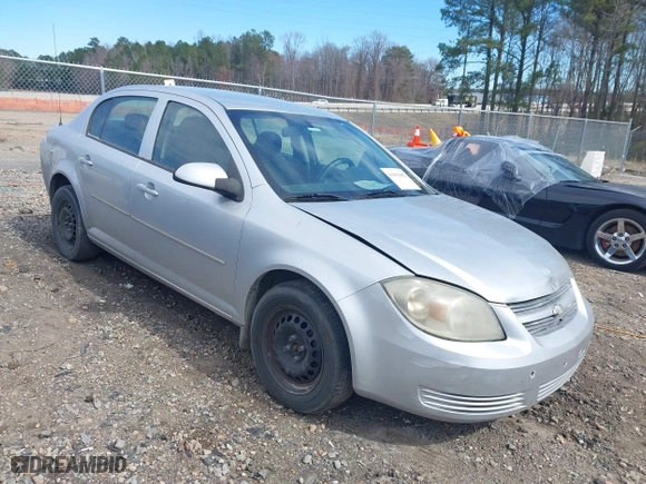 2010 Chevrolet Cobalt LT w/1LT with VIN 1G1AD5F50A7152323, listed as a IAAI auction lot 41694482 with 209,198 mi miles. Bid and sale history available at carsss.com. Image 1.