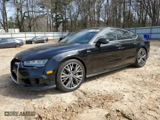 2016 Audi A7 3.0 Premium Plus with VIN WAUWGAFC8GN004529, listed as a Copart auction lot 47948985 with 131,585 mi miles and Salvage Title. Bid and sale history available at carsss.com. Image 1.