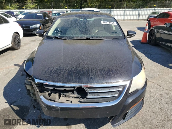 2011 Volkswagen CC Sport with VIN WVWMN7AN7BE710816, listed as a Copart auction lot 76972144 with 190,427 mi miles and Salvage Title. Bid and sale history available at DreamBid. Image 5.