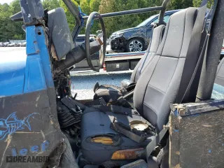 1993 Jeep Wrangler "S" with VIN 1J4FY19P3PP244827, listed as a Copart auction lot 68278774 with 0 mi miles and Salvage Title. Bid and sale history available at carsss.com. Image 7.