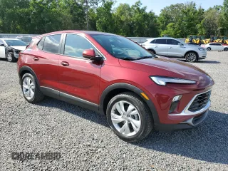 2025 Buick Encore GX Preferred with VIN KL4AMBSP6SB002626, listed as a Copart auction lot 52424485 with 90 mi miles and Salvage title. Bid and sale history available at DreamBid. Image 4.