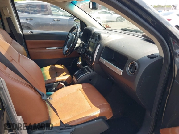 2017 Jeep Compass Latitude with VIN 1C4NJDEB0HD108725, listed as a IAAI auction lot 42820801 with 179,469 mi miles and . Bid and sale history available at DreamBid. Image 5.