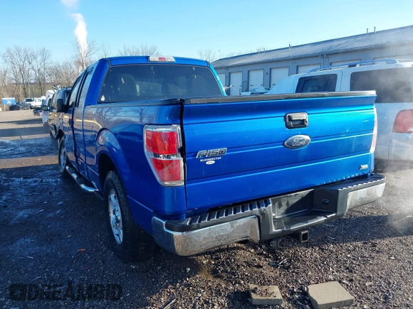 2010 Ford F-150 XL with VIN 1FTFX1CV5AFC48259, listed as a IAAI auction lot 41754918 with 167,088 mi miles. Bid and sale history available at carsss.com. Image 3.