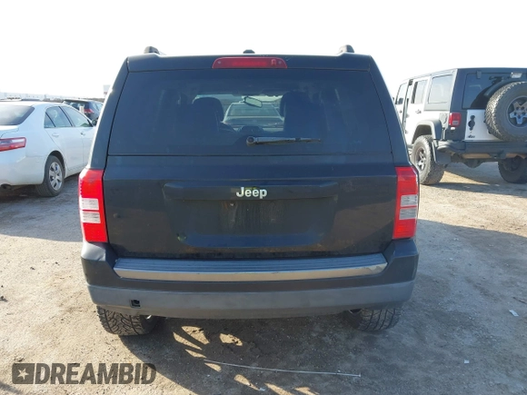 2017 Jeep Patriot Sport with VIN 1C4NJPBAXHD201751, listed as a IAAI auction lot 41572197 with 84,478 mi miles. Bid and sale history available at carsss.com. Image 16.