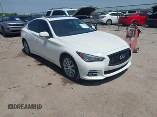 2017 Infiniti Q50 Premium z VIN JN1EV7AP1HM743995, wystawiony jako IAAI lot #41998704 z przebiegiem 139 617 mil mil oraz . Historia ofert i sprzedaży dostępna na DreamBid. Obrazek 1.