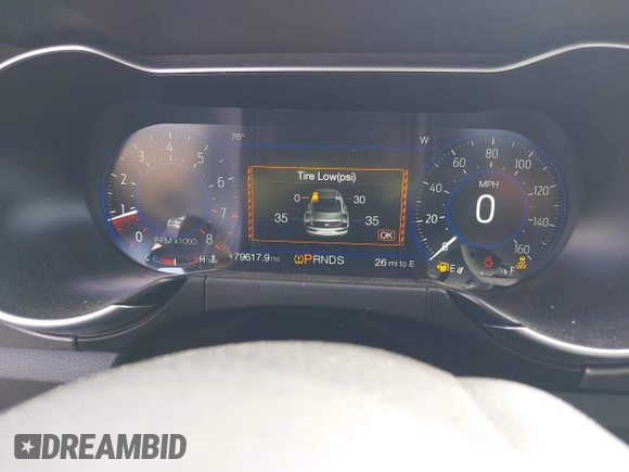 2018 Ford Mustang EcoBoost Premium with VIN 1FATP8UH6J5145514, listed as a IAAI auction lot 41668455 with 79,617 mi miles and . Bid and sale history available at carsss.com. Image 7.