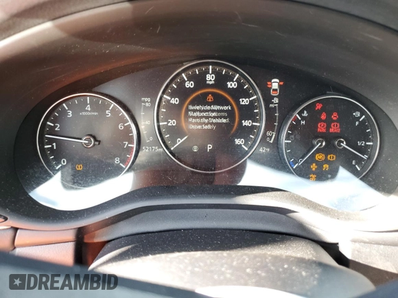 2021 Mazda 3 2.0 with VIN 3MZBPAA74MM207075, listed as a Copart auction lot 86731134 with 52,175 mi miles and Salvage Title. Bid and sale history available at DreamBid. Image 9.