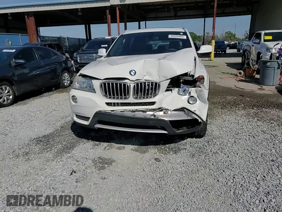2012 BMW X3 28i with VIN 5UXWX5C5XCL720059, listed as a Copart auction lot 49326465 with 107,977 mi miles and Salvage Title. Bid and sale history available at DreamBid. Image 14.