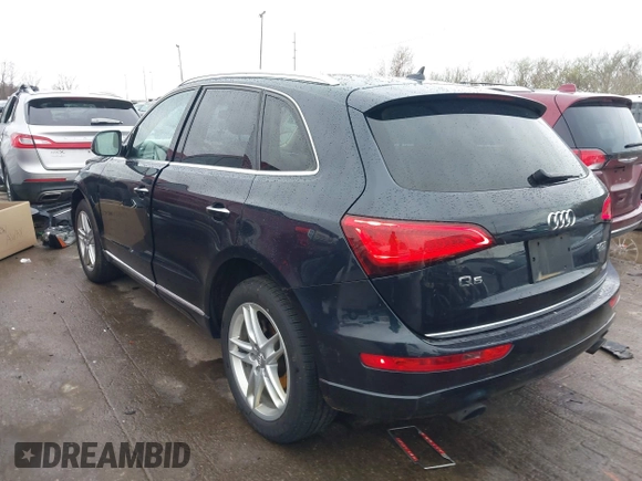 2017 Audi Q5 Premium Plus z VIN WA1L2AFP2HA026083, wystawiony jako IAAI lot #41863482 z przebiegiem 131 384 mil mil oraz . Historia ofert i sprzedaży dostępna na DreamBid. Obrazek 3.