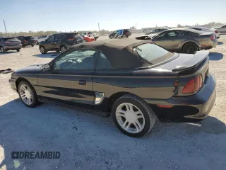 1996 Ford Mustang GT with VIN 1FALP45X3TF204806, listed as a Copart auction lot 84204974 with 137,676 mi miles and Salvage Title. Bid and sale history available at carsss.com. Image 2.