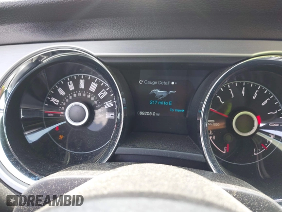 2014 Ford Mustang V6 with VIN 1ZVBP8EM4E5331248, listed as a IAAI auction lot 42202978 with 89,205 mi miles and . Bid and sale history available at DreamBid. Image 7.