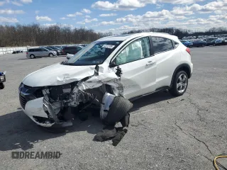 2016 Honda HR-V EX-L w/Navi with VIN 3CZRU6H77GM766390, listed as a Copart auction lot 52372705 with 33,296 mi miles and Salvage Title. Bid and sale history available at carsss.com. Image 1.