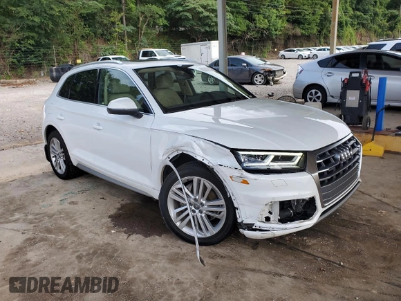 2019 Audi Q5 Premium Plus with VIN WA1BNAFY0K2116717, listed as a Copart auction lot 62729005 with 70,186 mi miles and Clean title. Bid and sale history available at DreamBid. Image 4.