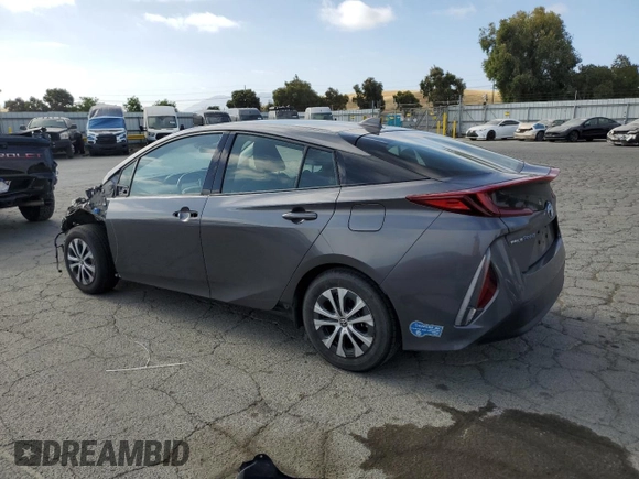 2020 Toyota Prius LE z VIN JTDKARFP4L3160836, wystawiony jako Copart lot #59370235 z przebiegiem 72 601 mil mil oraz Szkoda całkowita • Salvage title. Historia ofert i sprzedaży dostępna na DreamBid. Obrazek 2.