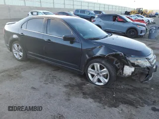 2012 Ford Fusion SPORT with VIN 3FAHP0DC5CR283668, listed as a Copart auction lot 72283134 with 144,057 mi miles and Salvage Title. Bid and sale history available at carsss.com. Image 4.