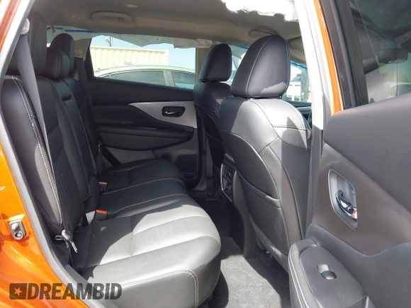 2022 Nissan Murano SL with VIN 5N1AZ2CJXNC110534, listed as a IAAI auction lot 42139773 with 16,093 mi miles and . Bid and sale history available at carsss.com. Image 8.