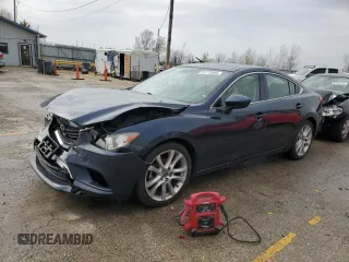 2016 Mazda Mazda6 i Touring with VIN JM1GJ1V58G1420311, listed as a Copart auction lot 51713405 with 111,686 mi miles and Salvage Title. Bid and sale history available at carsss.com. Image 1.
