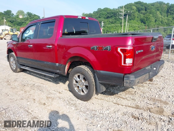 2015 Ford F-150 XLT with VIN 1FTEW1EF7FFC13203, listed as a IAAI auction lot 42479929 with 76,123 mi miles and . Bid and sale history available at DreamBid. Image 3.