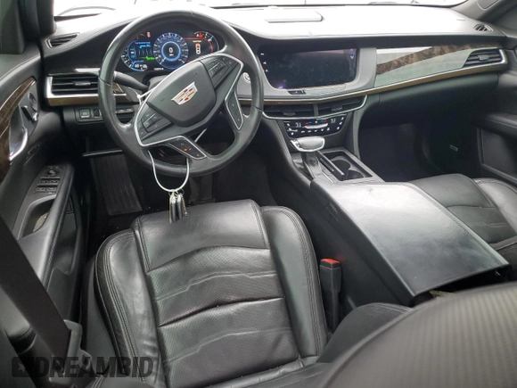 2016 Cadillac CT6 Premium Luxury AWD with VIN 1G6KF5RS6GU148166, listed as a Copart auction lot 59566185 with 112,274 mi miles and Salvage title. Bid and sale history available at DreamBid. Image 8.