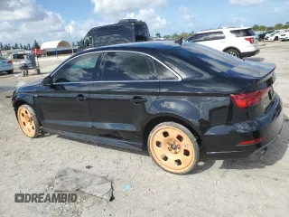 2019 Audi A3 Sedan S line Premium Plus with VIN WAUJEHFF7KA081668, listed as a Copart auction lot 59511684 with 88,360 mi miles and Non Repairable. Bid and sale history available at carsss.com. Image 2.