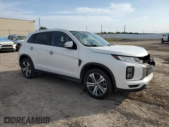 2021 Mitsubishi Outlander SE with VIN JA4APVAU8MU012601, listed as a Copart auction lot 52953635 with 71,938 mi miles and Salvage title. Bid and sale history available at DreamBid. Image 4.