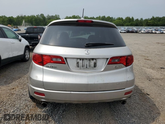2009 Acura RDX Technology with VIN 5J8TB18549A003487, listed as a Copart auction lot 59742325 with 120,394 mi miles and Salvage title. Bid and sale history available at DreamBid. Image 6.