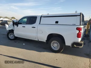 2022 Chevrolet Silverado 1500 Work Truck with VIN 1GCRDAED7NZ540770, listed as a Copart auction lot 74632704 with 69,567 mi miles and Salvage Title. Bid and sale history available at DreamBid. Image 2.