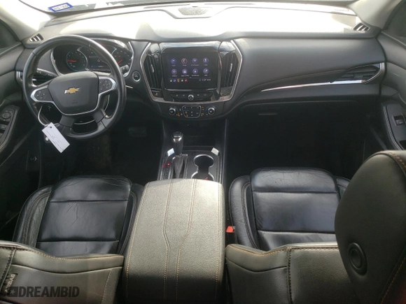 2020 Chevrolet Traverse LT Leather with VIN 1GNEVHKW3LJ215305, listed as a Copart auction lot 45546015 with 144,932 mi miles and Salvage Title. Bid and sale history available at carsss.com. Image 8.