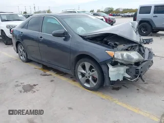 2012 Toyota Camry SE with VIN 4T1BK1FK2CU004349, listed as a IAAI auction lot 41814785 with 110,134 mi miles. Bid and sale history available at carsss.com. Image 1.