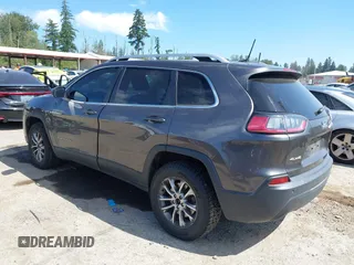 2019 Jeep Cherokee Latitude Plus z VIN 1C4PJMLNXKD195563, wystawiony jako IAAI lot #42461618 z przebiegiem 78 603 mil mil oraz . Historia ofert i sprzedaży dostępna na DreamBid. Obrazek 3.