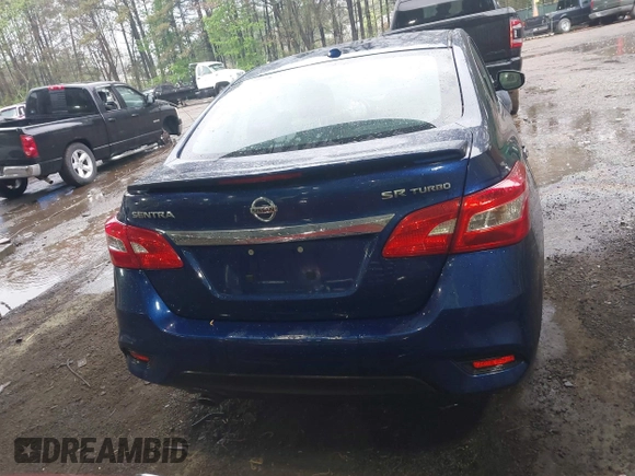 2017 Nissan Sentra SR Turbo with VIN 3N1CB7AP4HY230897, listed as a IAAI auction lot 41972268 with 120,429 mi miles. Bid and sale history available at carsss.com. Image 16.