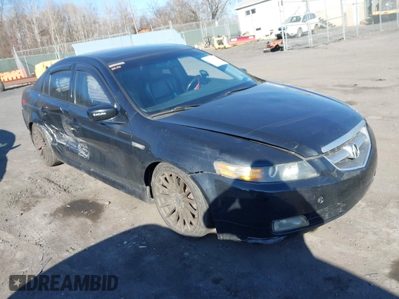 2005 Acura TL with VIN 19UUA66215A063184, listed as a IAAI auction lot 41709951 with 214,200 mi miles. Bid and sale history available at carsss.com. Image 1.