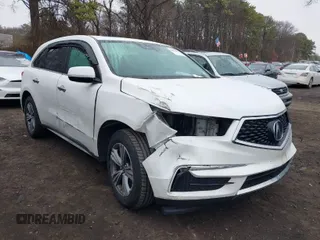 2020 Acura MDX with VIN 5J8YD4H32LL002611, listed as a IAAI auction lot 41822782 with 180,159 mi miles. Bid and sale history available at carsss.com. Image 1.