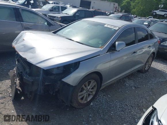 2015 Hyundai Sonata SE with VIN 5NPE24AF3FH007353, listed as a IAAI auction lot 42103884 with 214,828 mi miles and . Bid and sale history available at DreamBid. Image 2.