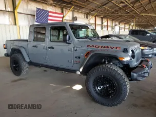 2021 Jeep Gladiator Mojave with VIN 1C6JJTEGXML578689, listed as a Copart auction lot 50563015 with 36,555 mi miles and Salvage Title. Bid and sale history available at DreamBid. Image 4.