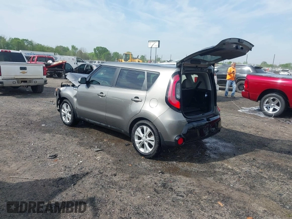 2016 Kia Soul + with VIN KNDJP3A5XG7277820, listed as a IAAI auction lot 41992065 with 123,829 mi miles and . Bid and sale history available at DreamBid. Image 3.