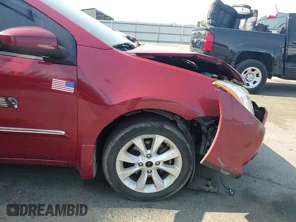 2010 Nissan Sentra SL with VIN 3N1AB6AP9AL697768, listed as a Copart auction lot 55333575 with 170,340 mi miles and Salvage title. Bid and sale history available at DreamBid. Image 13.