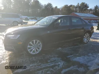2018 Audi A4 Premium with VIN WAUDNAF40JA132610, listed as a Copart auction lot 45355935 with 55,446 mi miles and Salvage Title. Bid and sale history available at carsss.com. Image 1.