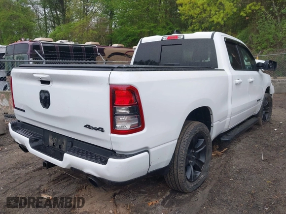 2022 Ram 1500 Big Horn с VIN 1C6SRFBT4NN445190, выставлен на аукционе IAAI как лот 42182639 с пробегом 16 802 миль миль и . История ставок и продаж доступна на DreamBid. Изображение 4.