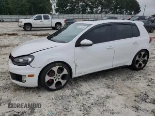2011 Volkswagen Golf GTI w/Sunroof с VIN WVWHV7AJ5BW214714, выставлен на аукционе Copart как лот 60518505 с пробегом 160 505 миль миль и Списание • Salvage title. История ставок и продаж доступна на DreamBid. Изображение 1.