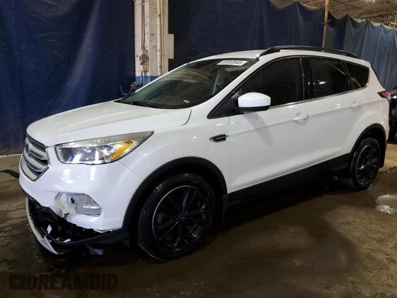 2018 Ford Escape SE with VIN 1FMCU0GD3JUB85385, listed as a Copart auction lot 50052845 with 75,209 mi miles and Clean Title. Bid and sale history available at carsss.com. Image 1.